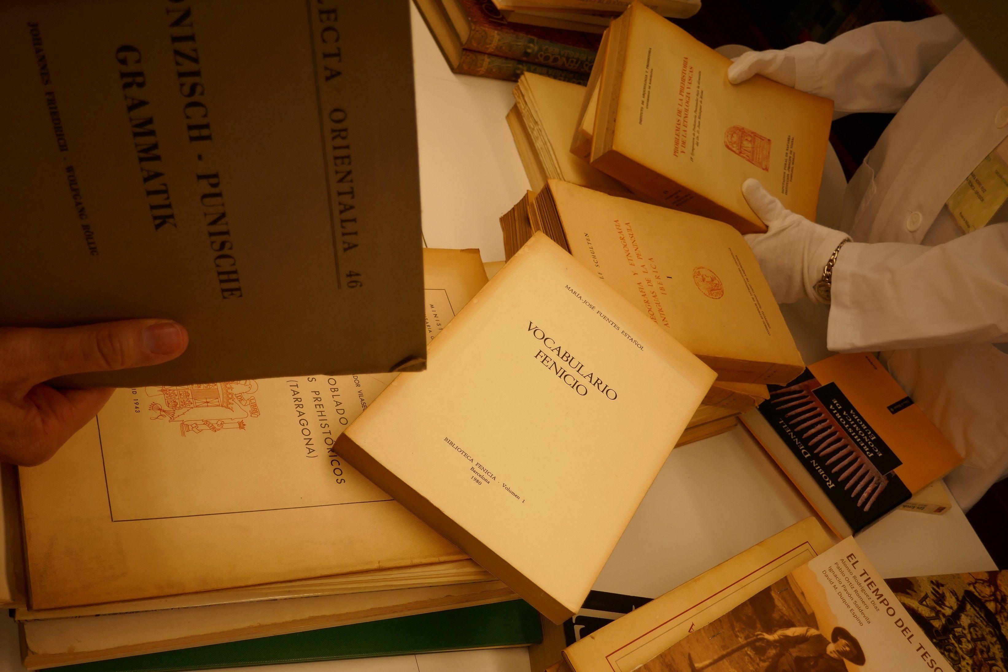 El Museo de Málaga recibe uno de los legados bibliográficos sobre la cultura fenicia más relevantes 