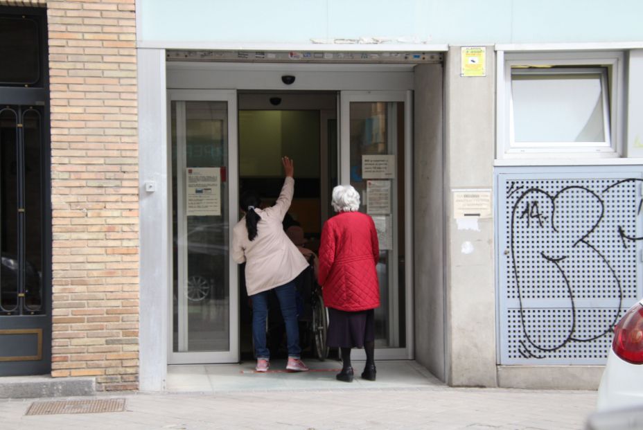 Vacunación mayores Madrid. Foto: Pablo Recio