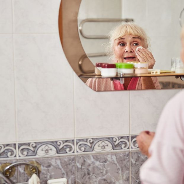 bigstock Lovely Old Woman Cleaning Face 397929389 bigstock Lovely Old Woman Cleaning Face 397929389