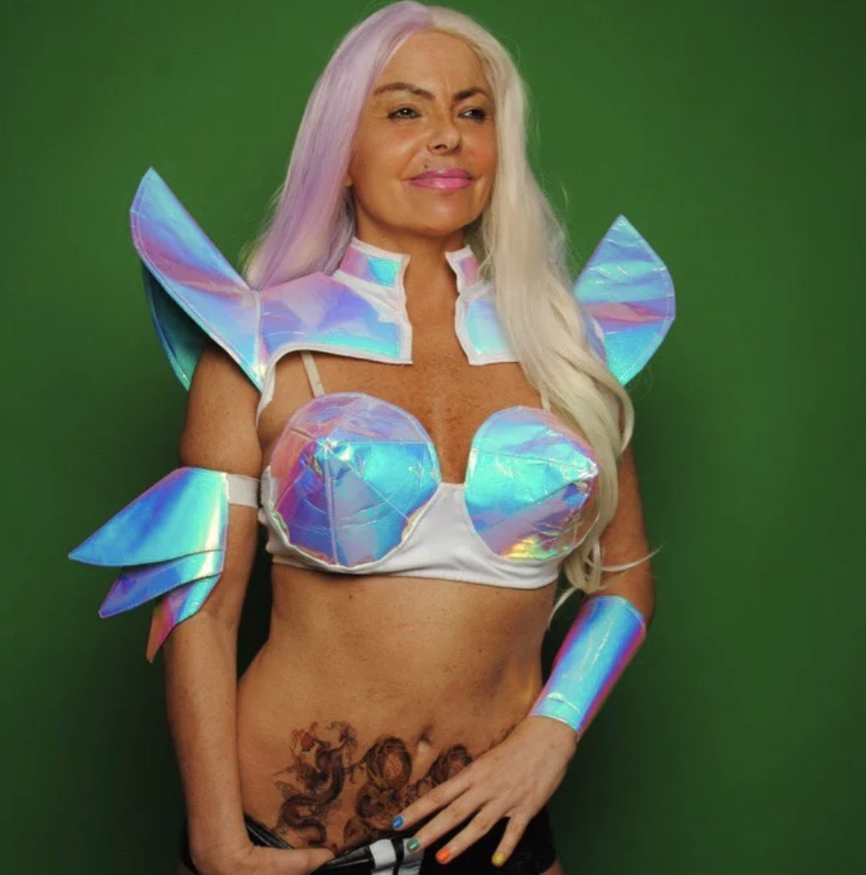 Modelito que usó Leticia Sabater en elvideoclip de Tucutu y que ahora sortea. Foto: www.leticiasabater.com/