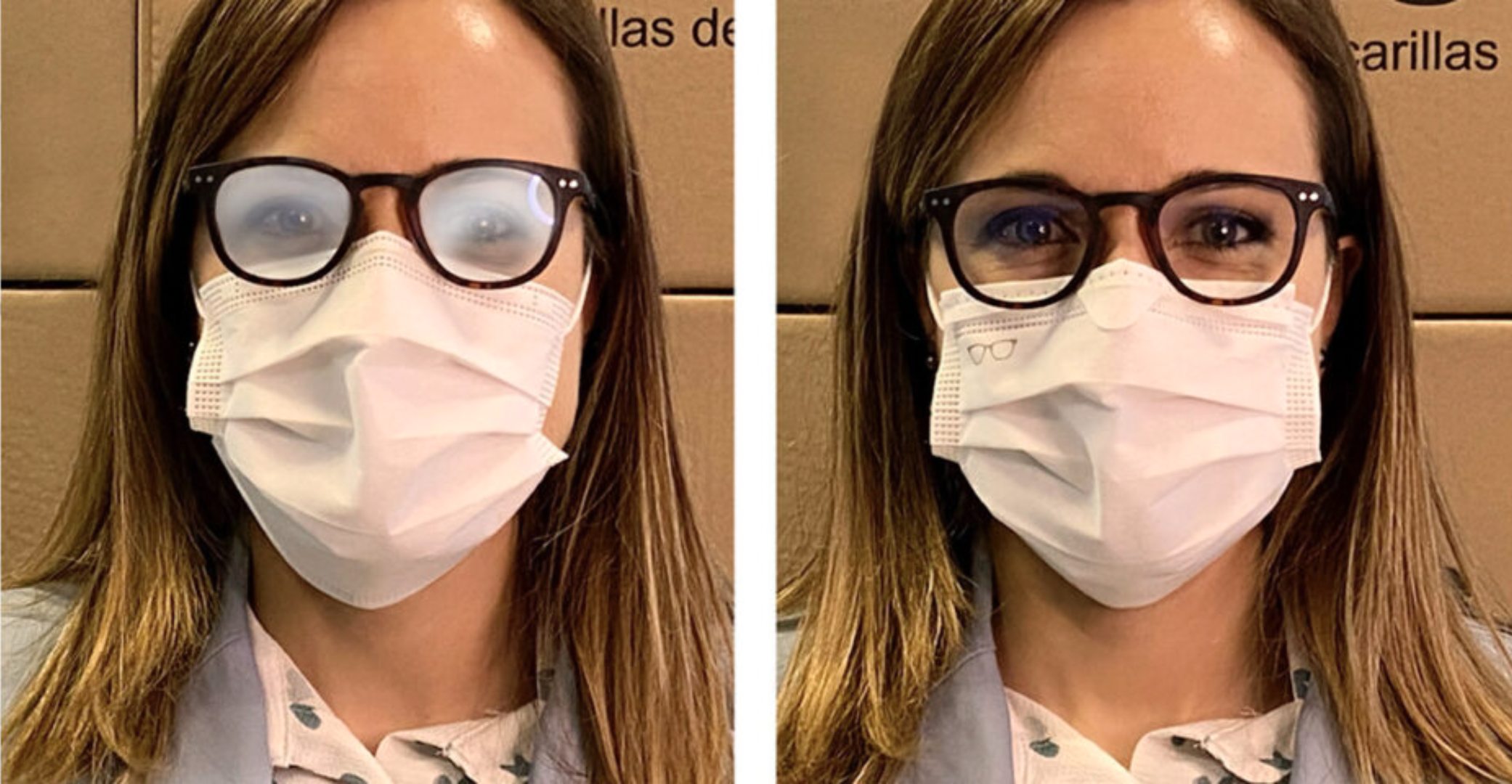 Se acabó el problema de las gafas empañadas: así es la nueva mascarilla antivaho