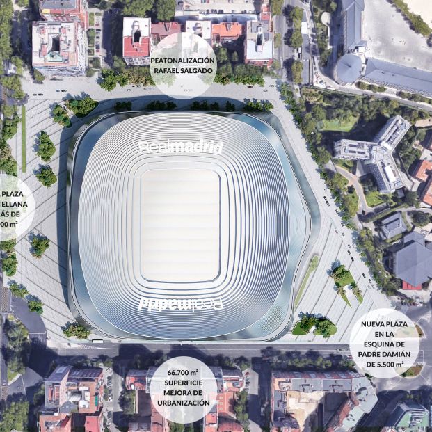Así será el nuevo Santiago Bernabéu Así será el nuevo Santiago Bernabéu