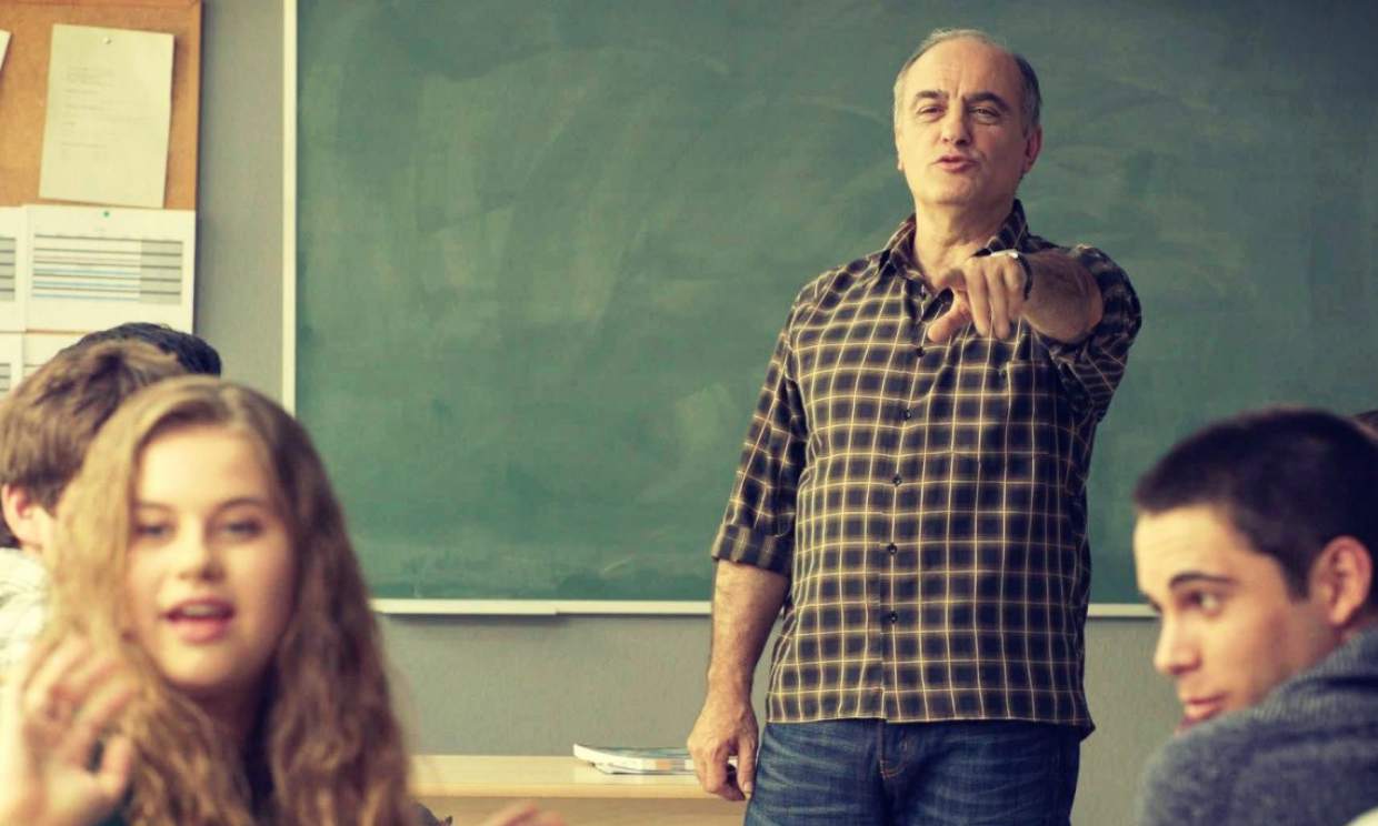 Frances Orella en Merlí. Foto Atresmedia Frances Orella en Merlí. Foto Atresmedia