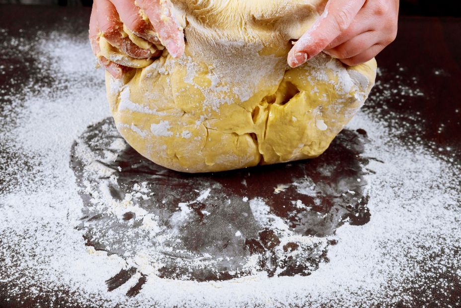 bigstock Woman Kneading Dough For Makin 346173595 bigstock Woman Kneading Dough For Makin 346173595