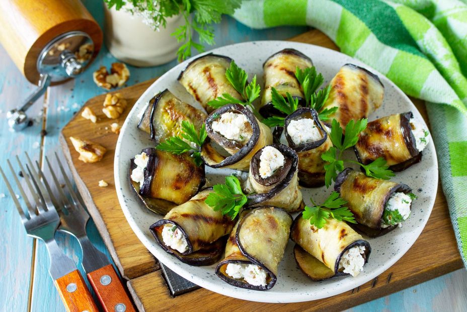 bigstock Appetizer Stuffed Eggplant Gr 341871784 bigstock Appetizer Stuffed Eggplant Gr 341871784