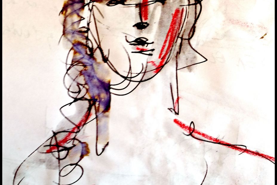 Carlos Saura, dibujo El Rey de todo el mundo © Carlos Saura, VEGAP, 2021 Carlos Saura, dibujo El Rey de todo el mundo © Carlos Saura, VEGAP, 2021