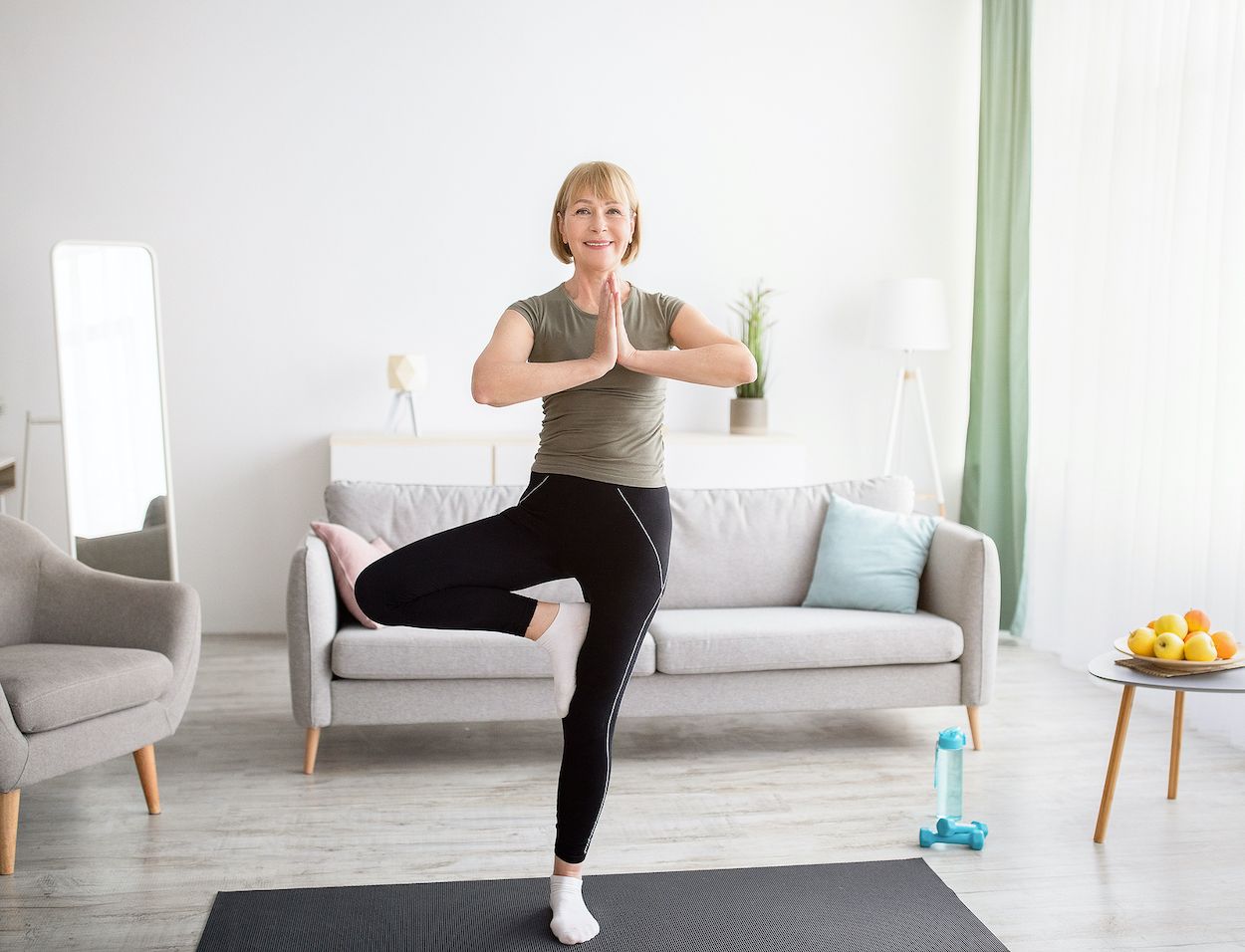 4 ejercicios para mejorar tu equilibrio