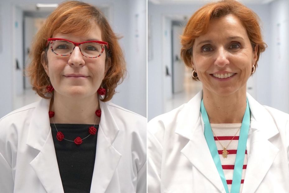 Las doctoras Laura Lillo y Anabel Puente, de Quiirónsalud