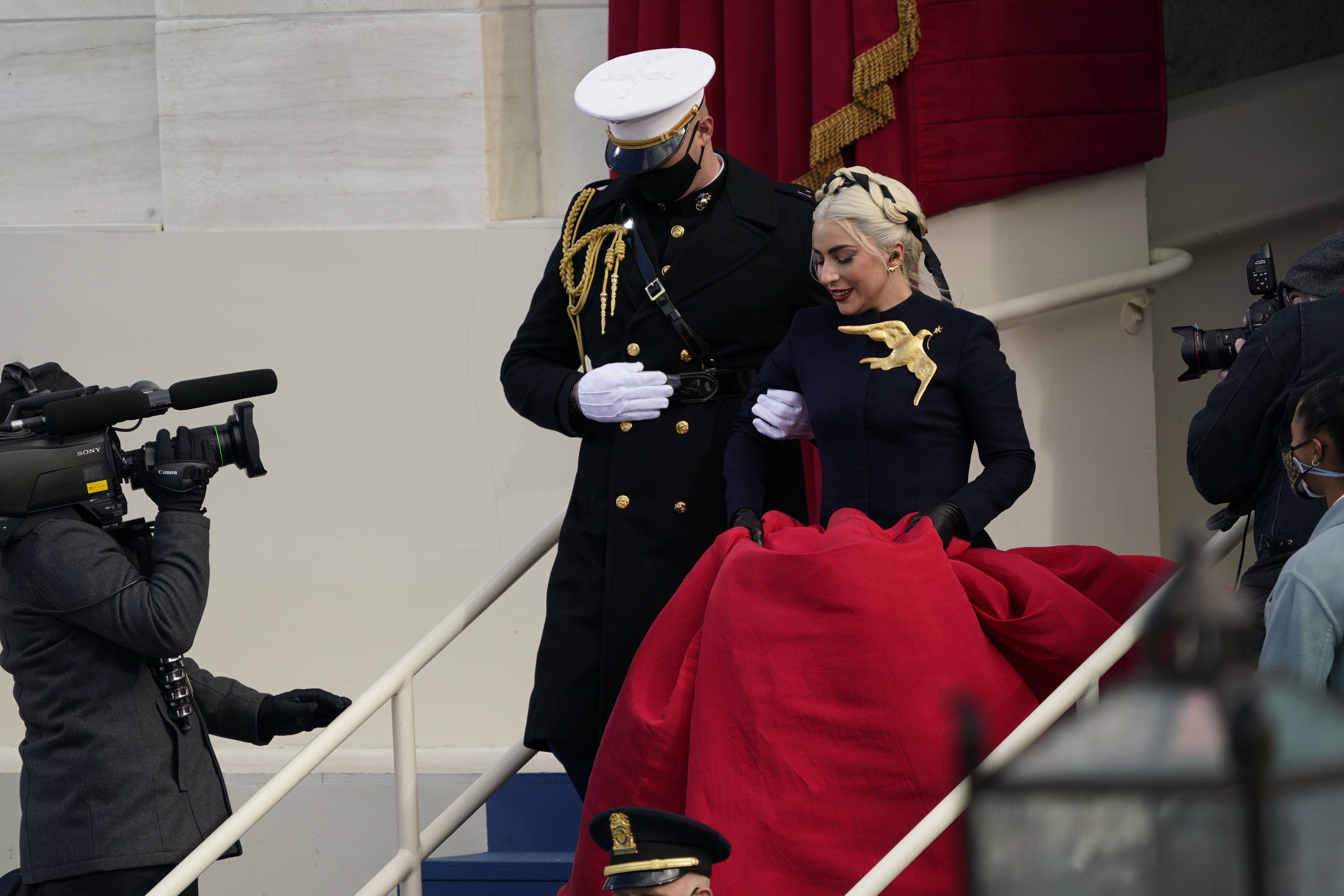 Lady Gaga en la toma de posesión de Joe Biden (EuropaPress) Lady Gaga en la toma de posesión de Joe Biden (EuropaPress)