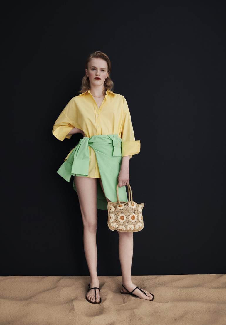 Bolso de crochet de zara Bolso de crochet de zara