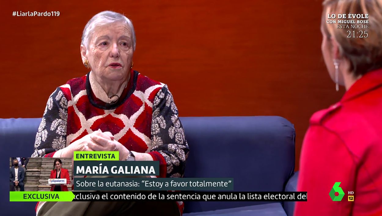 María Galiana: "La sensación de que me queda muy poco me da una pena horrorosa"