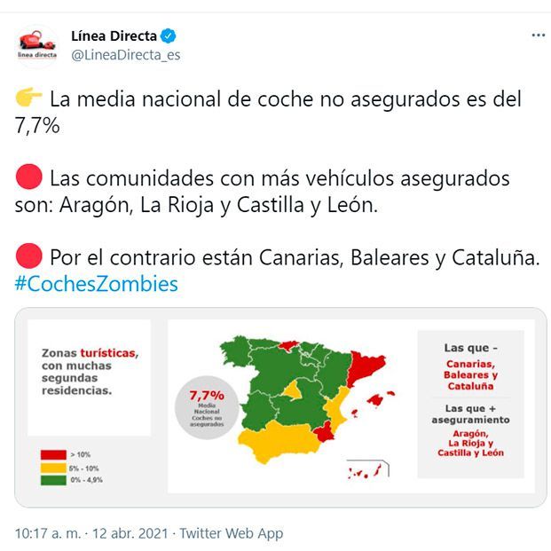 Vehículos zombis: 2,65 millones de españoles conducen sin seguro Vehículos zombis: 2,65 millones de españoles conducen sin seguro