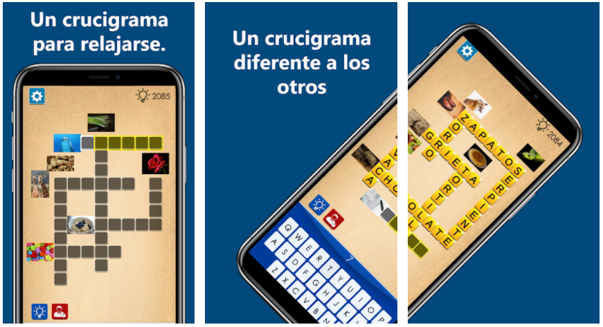 Crucigrama con imágenes app Crucigrama con imágenes app