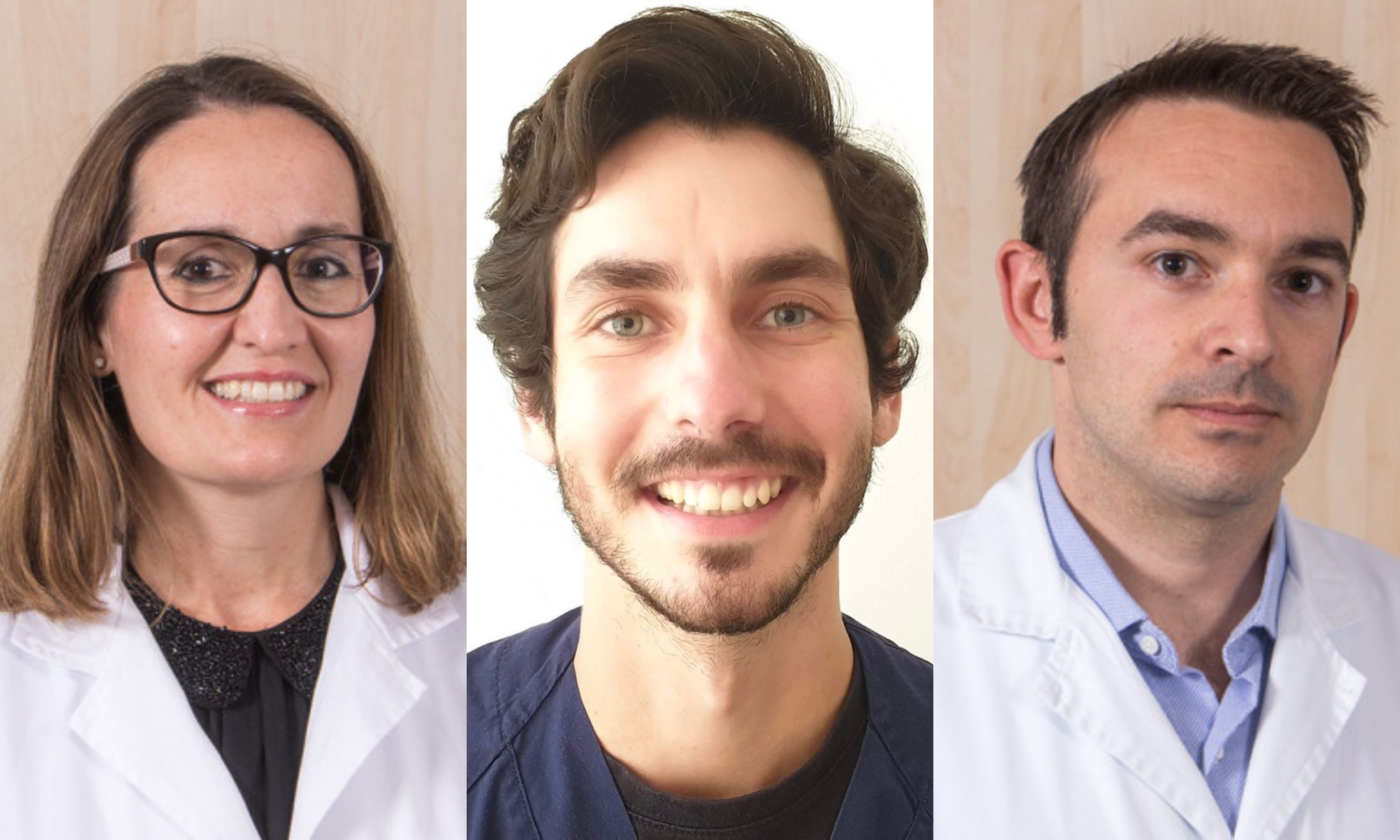 Doctora Virginia Jiménez, doctor Nabil Solh y doctor Rafael García, de la Unidad de Vértigo del Hospital Quirónsalud Málaga Doctora Virginia Jiménez, doctor Nabil Solh y doctor Rafael García, de la Unidad de Vértigo del Hospital Quirónsalud Málaga