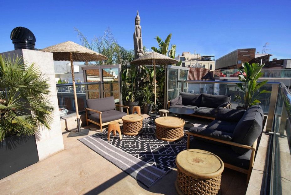 Terraza del Hotel Urban. Foto: Hotel Urban