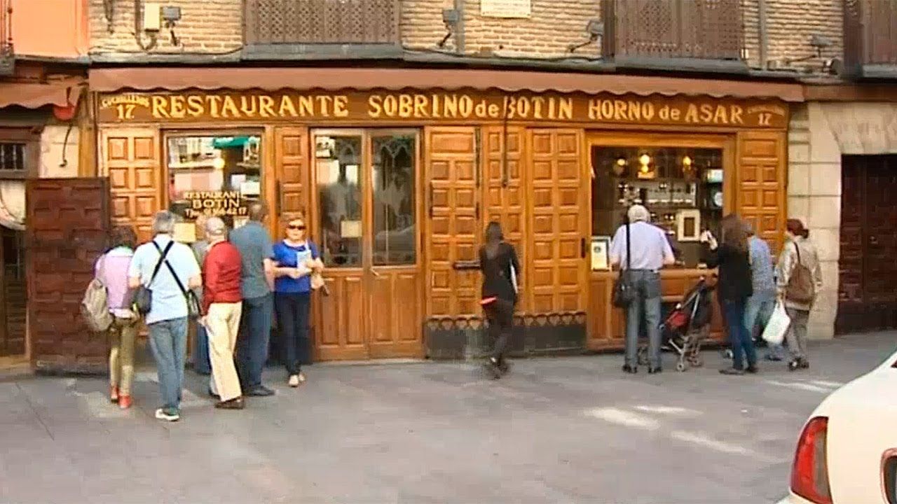 Restaurante Botin. Foto Youtube Restaurante Botin. Foto Youtube