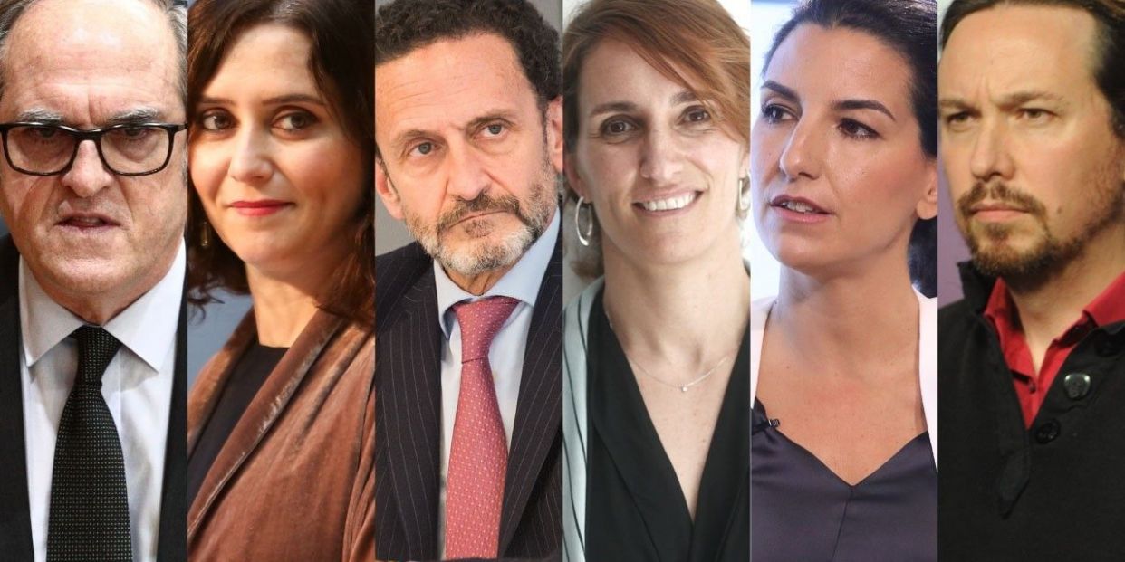 EuropaPress 3653594 candidatos elecciones comunidad madrid 2021 izquierda dercha angel EuropaPress 3653594 candidatos elecciones comunidad madrid 2021 izquierda dercha angel