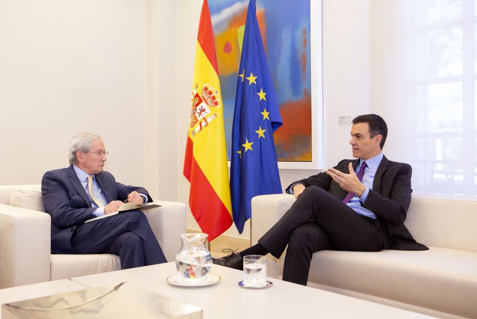 Fernando Ónega entrevista a Pedro Sánchez Fernando Ónega entrevista a Pedro Sánchez