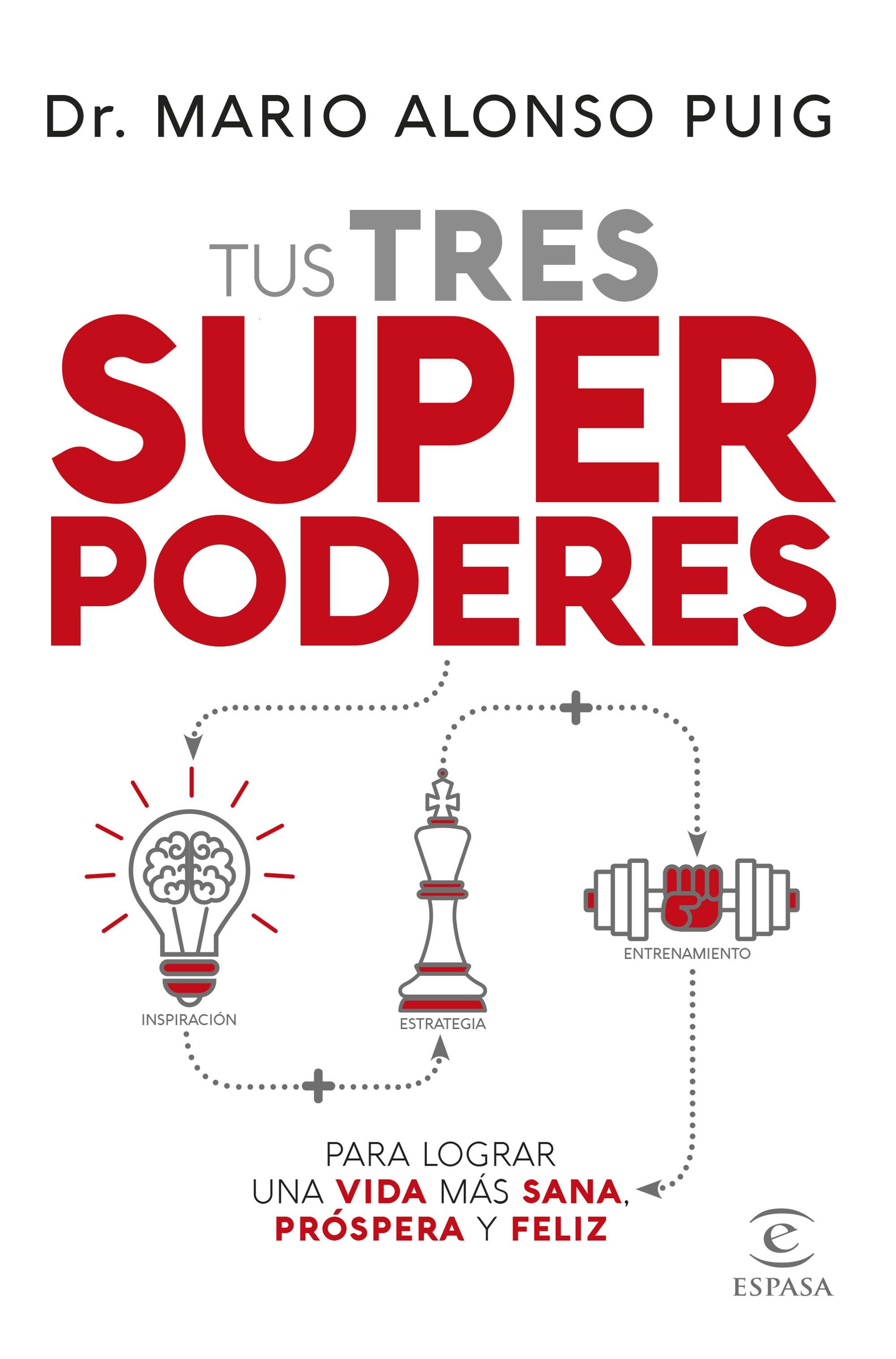Corazón, cabeza y manos, aquí están los superpoderes para alcanzar la felicidad (Ed. Espasa)