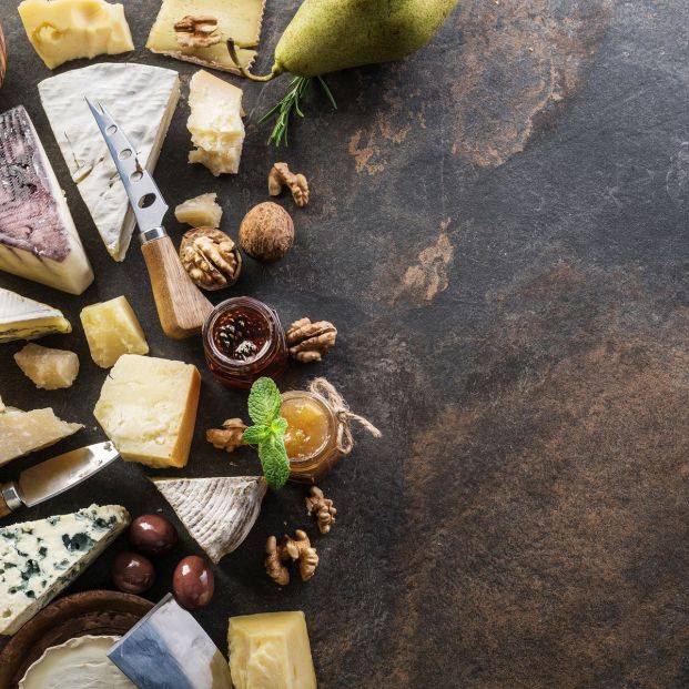 Distintos tipos de quesos (bigstock) Distintos tipos de quesos (bigstock)