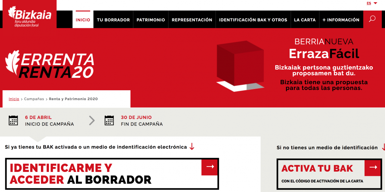 renta bizkaia renta bizkaia