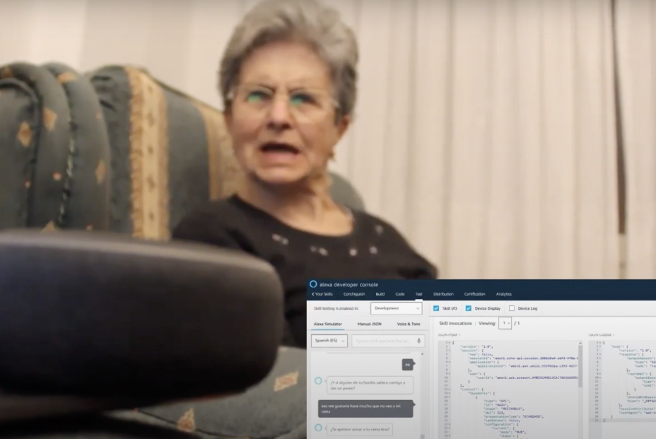 'Conchi', el asistente virtual que pregunta y evalúa el estado de personas mayores y que viven solas (Captura YouTuve) 'Conchi', el asistente virtual que pregunta y evalúa el estado de personas mayores y que viven solas (Captura YouTuve)
