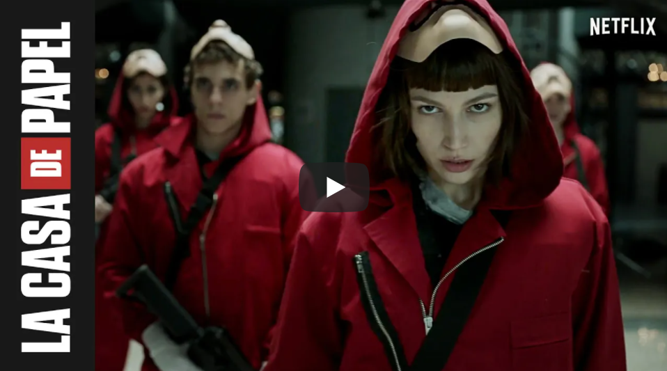 Trailer la casa de papel Trailer la casa de papel