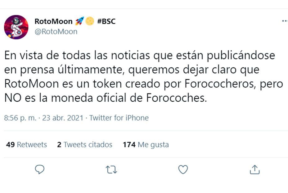 ForoCoches se suma a las criptomonedas y lanza su propio valor ForoCoches se suma a las criptomonedas y lanza su propio valor