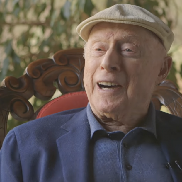 Norman Lloyd en una entrevista para The Hollywood Reporter en2016