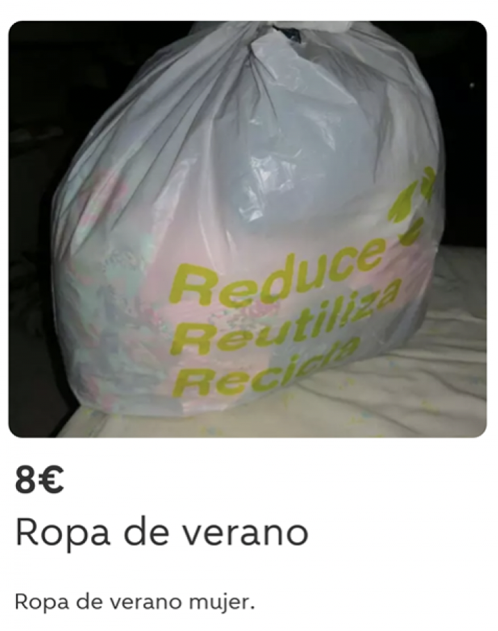 Ropa de verano en Wallapop (Foto: Wallapuff)