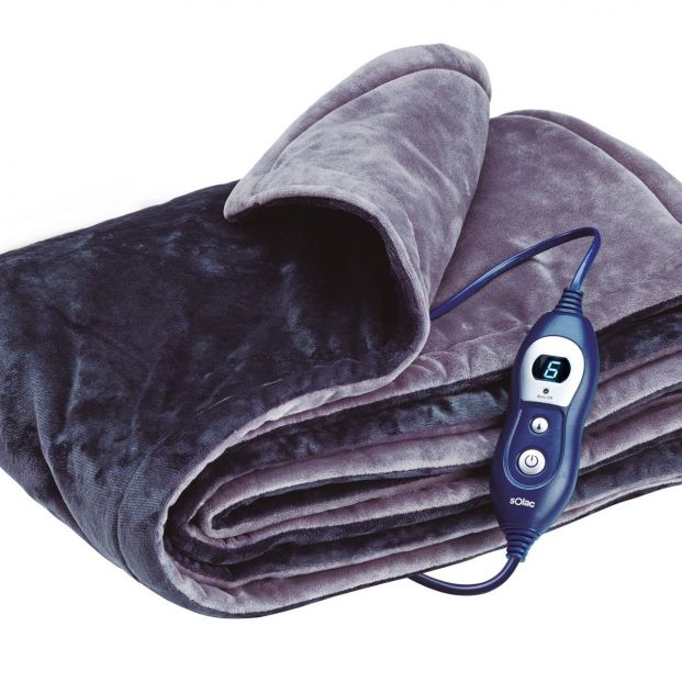 ¿Es bueno ponerse la manta eléctrica mucho tiempo? Foto: Solac