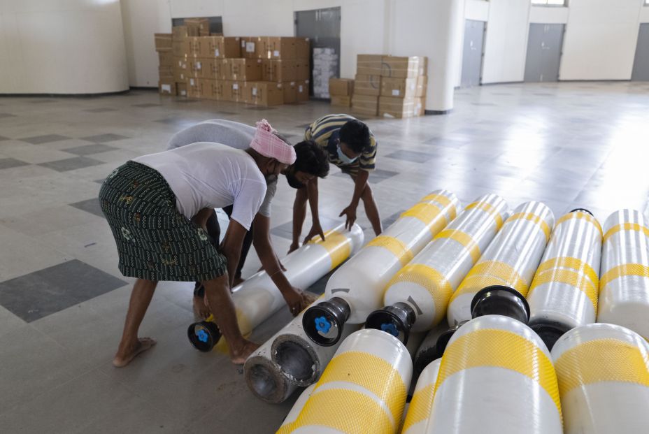 EuropaPress 3702819 material sanitario llegado hospital bathalapalli india EuropaPress 3702819 material sanitario llegado hospital bathalapalli india