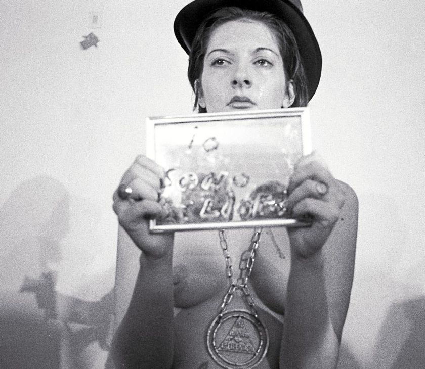 Abramović, en sus primeros tiempos Abramović, en sus primeros tiempos