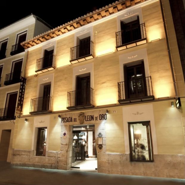 La Posada del León de Oro, ubicada en la Cava baja de Madrid (página web) La Posada del León de Oro, ubicada en la Cava baja de Madrid (página web)
