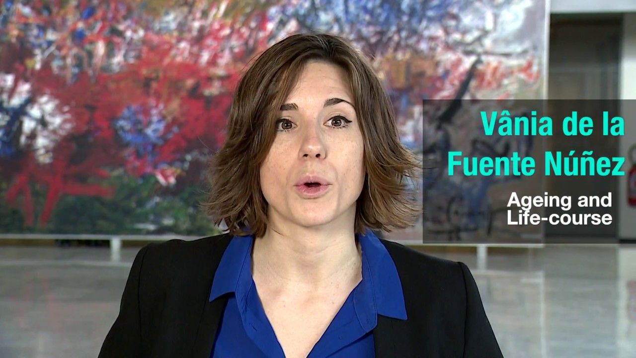 Vânia de la Fuente Muñoz (OMS). FotoYouTube Vânia de la Fuente Muñoz (OMS). FotoYouTube