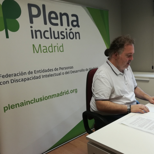 Manuel Iglesias. Plena Inclusión. Foto: Twitter