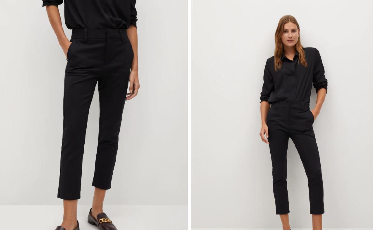 Pantalón traje Mango Pantalón traje Mango