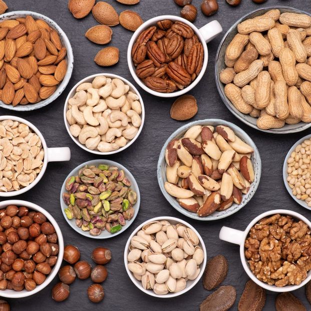 bigstock Assortment of various nuts in394043459