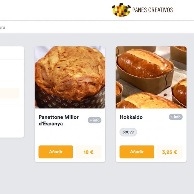 Tienda online de Panes creativos(Imagen: Panes creativos)