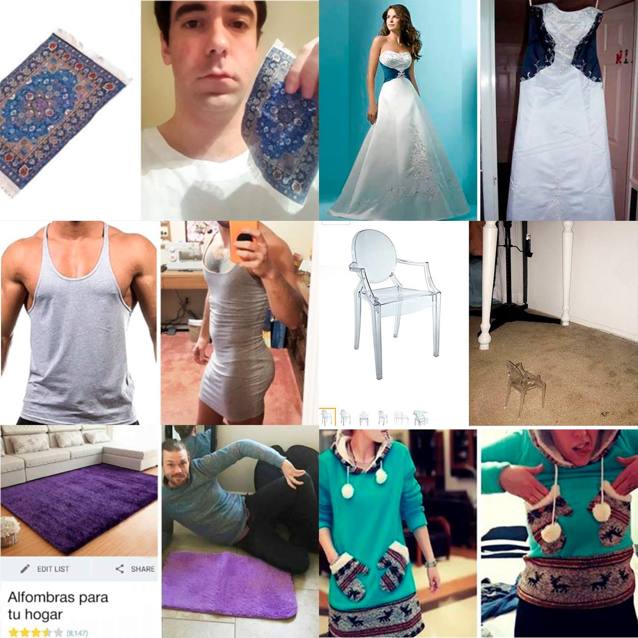 Lo que compras por Internet versus lo que llega a casa: ejemplos de pedidos 'fail'