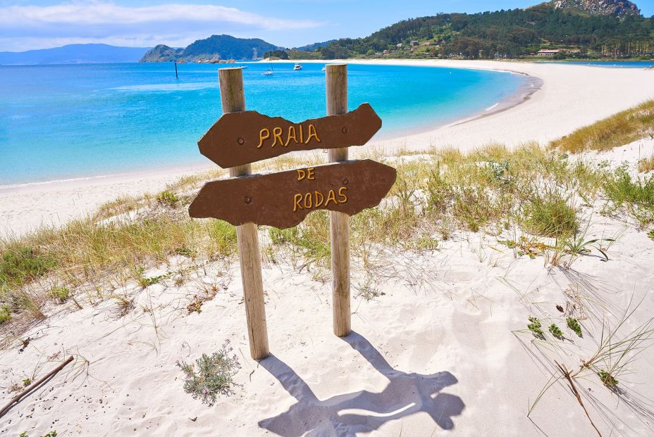 Playas vírgenes EspañaPraia de Rodas