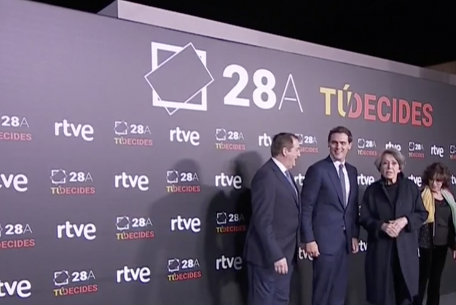 Llegada de Albert Rivera Llegada de Albert Rivera