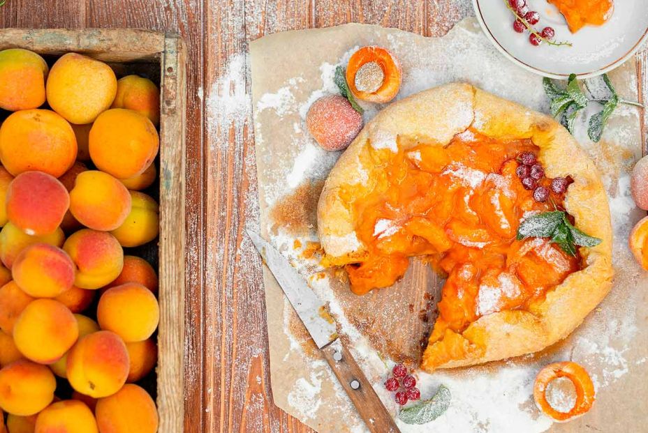 galette de albaricoques galette de albaricoques