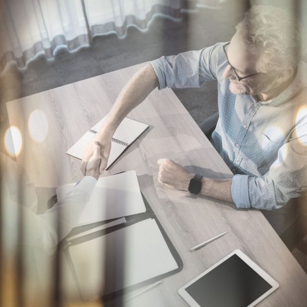 bigstock High angle of smiling senior b 421167866 bigstock High angle of smiling senior b 421167866