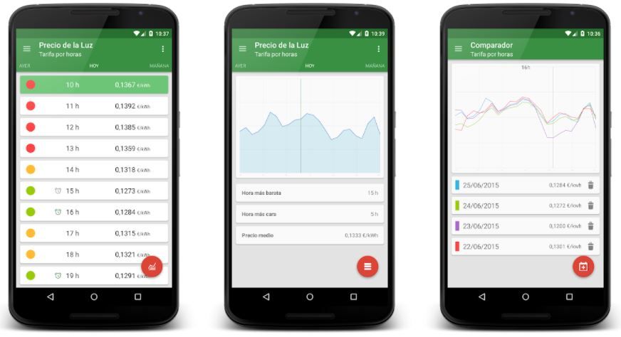 App precio de la luz