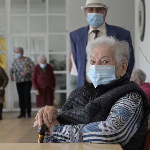 EuropaPress 3794074 varios ancianos salas residencia mayores carballo 19 junio 2021 coruna EuropaPress 3794074 varios ancianos salas residencia mayores carballo 19 junio 2021 coruna