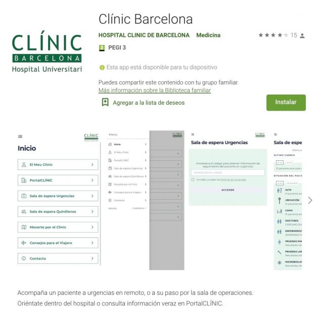 aplicación Global Clínic Barcelona en Google Play aplicación Global Clínic Barcelona en Google Play
