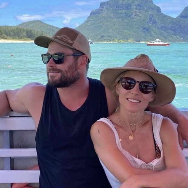 Elsa Pataky y Chris Hemsworth﻿, la pareja fitness que siguen el método 16:8 de ayuno intermitente (Foto: Instagram @elsapatakyconfidential)