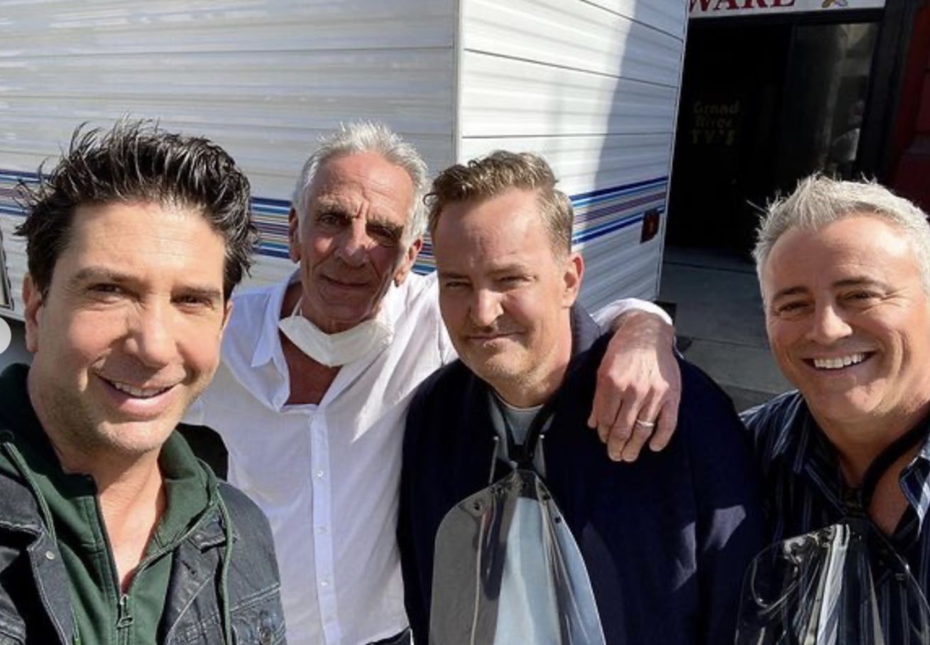 Reencuentro de Friends. Foto: David Schwimmer Instagram