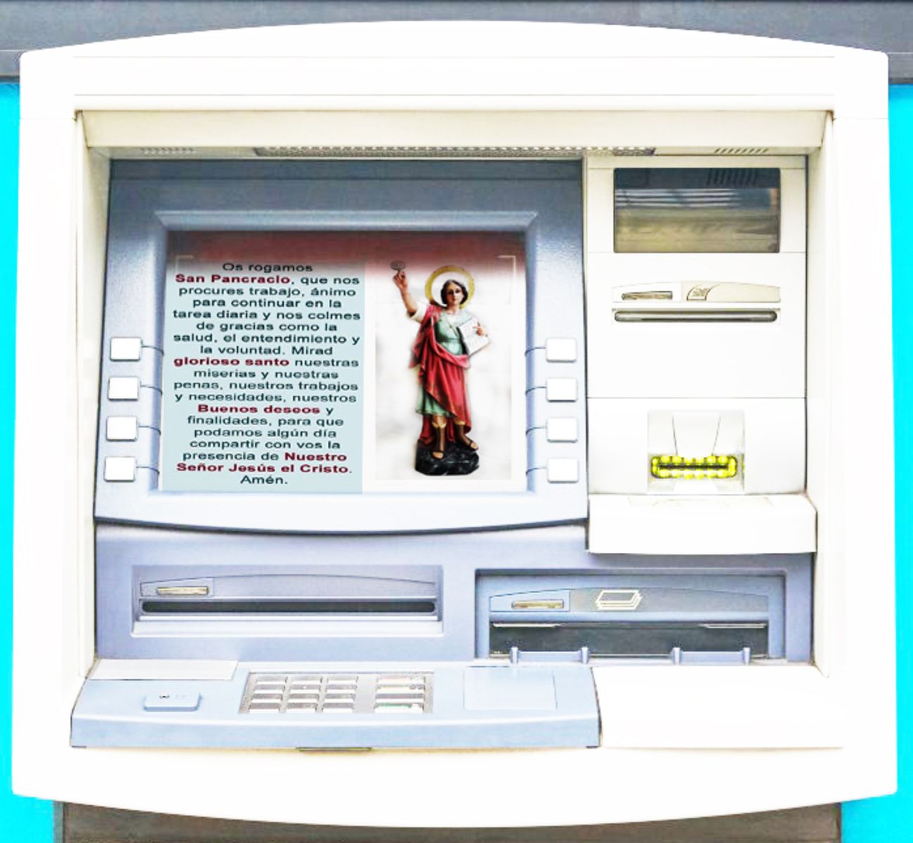 Mi cajero y yo, cajero San Pancracio